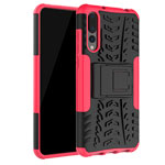 Чехол Yotrix Shockproof case для Huawei P20 pro (розовый, пластиковый)