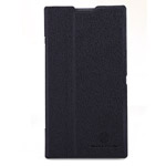 Чехол Nillkin Side leather case для Sony Xperia ZL L35h (черный, кожанный)