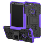 Чехол Yotrix Shockproof case для Huawei P smart (фиолетовый, пластиковый)