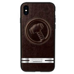 Чехол Marvel Avengers Leather case для Apple iPhone X (Thor, кожаный)