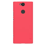 Чехол Nillkin Hard case для Sony Xperia XA2 plus (красный, пластиковый)