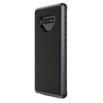 Чехол X-doria Defense Lux для Samsung Galaxy Note 9 (Black Leather, маталлический)