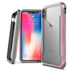 Чехол X-doria Defense Shield для Apple iPhone XS (розово-золотистый, маталлический)