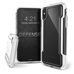 Чехол X-doria Defense Clear для Apple iPhone XS max (белый, пластиковый)