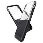 Чехол X-doria Dash case для Apple iPhone XR (черный, кожаный)