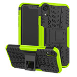 Чехол Yotrix Shockproof case для Apple iPhone XR (зеленый, пластиковый)