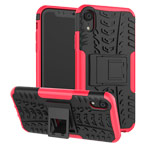 Чехол Yotrix Shockproof case для Apple iPhone XR (розовый, пластиковый)
