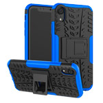 Чехол Yotrix Shockproof case для Apple iPhone XR (синий, пластиковый)