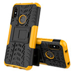 Чехол Yotrix Shockproof case для Xiaomi Redmi 6 pro (оранжевый, пластиковый)