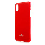 Чехол Mercury Goospery Jelly Case для Apple iPhone XR (красный, гелевый)