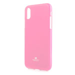 Чехол Mercury Goospery Jelly Case для Apple iPhone XR (розовый, гелевый)