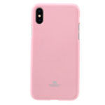 Чехол Mercury Goospery Jelly Case для Apple iPhone XS max (розовый, гелевый)