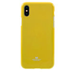 Чехол Mercury Goospery Jelly Case для Apple iPhone XS max (желтый, гелевый)