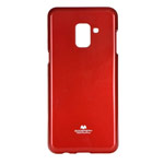 Чехол Mercury Goospery Jelly Case для Samsung Galaxy A6 plus 2018 (красный, гелевый)