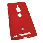 Чехол Mercury Goospery Jelly Case для Sony Xperia XZ2 premium (красный, гелевый)