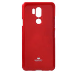 Чехол Mercury Goospery Jelly Case для LG G7 ThinQ (красный, гелевый)