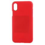 Чехол Mercury Goospery Soft Feeling для Apple iPhone XR (красный, силиконовый)