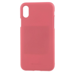 Чехол Mercury Goospery Soft Feeling для Apple iPhone XR (розовый, силиконовый)