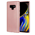 Чехол Mercury Goospery i-Jelly Case для Samsung Galaxy Note 9 (розово-золотистый, гелевый)