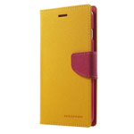 Чехол Mercury Goospery Fancy Diary Case для Apple iPhone XS max (желтый, винилискожа)