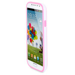 Чехол X-doria Bump Case для Samsung Galaxy S4 i9500 (розовый, пластиковый)