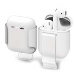 Крепление на пояс Synapse Carrying Clip для Apple AirPods (прозрачное, пластиковое)