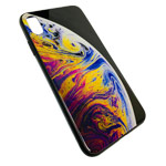 Чехол Synapse Glassy Case для Apple iPhone XS max (Bubble Four, гелевый/стеклянный)