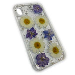 Чехол Yotrix FlowersFoil Case для Apple iPhone XS (Chamomile, гелевый)