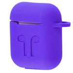 Чехол Yotrix AirPods Kit для Apple AirPods (фиолетовый, силиконовый, набор)