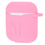 Чехол Yotrix AirPods Kit для Apple AirPods (розовый, силиконовый, набор)