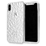 Чехол Yotrix DiamondCase для Apple iPhone XS (прозрачный, гелевый)