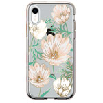 Чехол Comma Crystal Flowers для Apple iPhone XR (Magnolia White, гелевый)