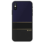 Чехол Comma Luya case для Apple iPhone XS (синий, гелевый)