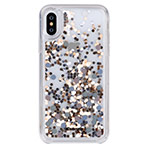 Чехол Comma Pattern case для Apple iPhone XS max (золотистый, гелевый)