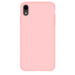 Чехол Devia Nature case для Apple iPhone XR (розовый, силиконовый)
