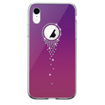 Чехол Devia Crystal Angel Tears для Apple iPhone XR (фиолетовый, гелевый)