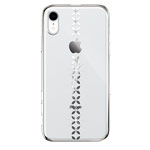 Чехол Devia Crystal Lucky Star для Apple iPhone XR (серебристый, пластиковый)