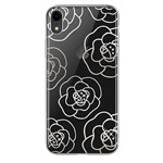 Чехол Devia Crystal Camellia для Apple iPhone XR (серебристый, пластиковый)