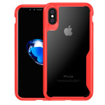 Чехол Yotrix Shield для Apple iPhone XS (красный, гелевый)