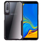 Чехол Yotrix Shield для Samsung Galaxy A7 2018 (черный, гелевый)