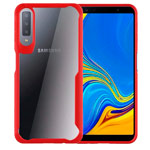 Чехол Yotrix Shield для Samsung Galaxy A7 2018 (красный, гелевый)