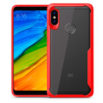 Чехол Yotrix Shield для Xiaomi Mi 8 (красный, гелевый)