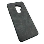 Чехол Yotrix Lanyard Case для Samsung Galaxy S9 plus (черный, кожаный)