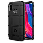 Чехол Yotrix RuggedShield для Xiaomi Mi 8 (черный, гелевый)