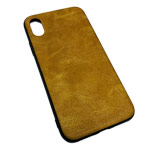 Чехол Yotrix Lanyard Case для Apple iPhone XS (коричневый, кожаный)