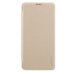 Чехол Nillkin Sparkle Leather Case для Xiaomi Mi 8 lite (золотистый, винилискожа)