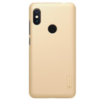 Чехол Nillkin Hard case для Xiaomi Redmi Note 6 (золотистый, пластиковый)