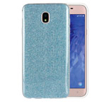 Чехол Yotrix BrightCase для Samsung Galaxy J4 (голубой, гелевый)