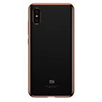 Чехол Yotrix GlitterSoft для Xiaomi Mi 8 pro (золотистый, гелевый)