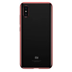 Чехол Yotrix GlitterSoft для Xiaomi Mi 8 pro (розово-золотистый, гелевый)